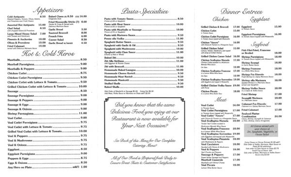 Menu photo 5 Amore Pizzeria Flushing, NY