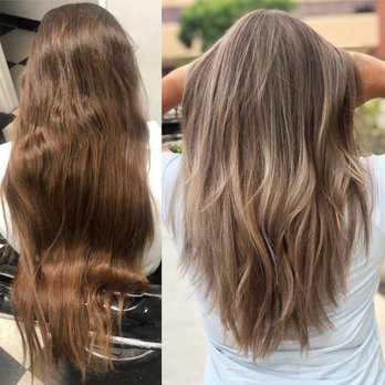 Kim Nguyen Studio - First time going blonde and I love it. Kim added Dimension and The color turned out beautiful. - Hair Salons Near Me - Tustin, California Kim Nguyen Studio - First time going blonde and I love it. Kim added Dimension and The color turned out beautiful. - Hair Salons Near Me - Tustin, California