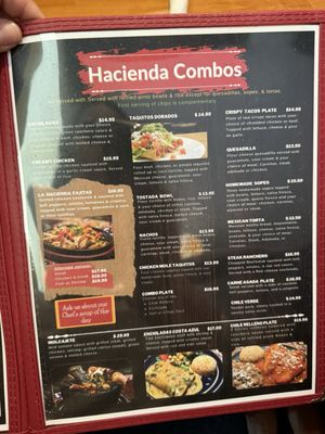 Menu photo 5 La Hacienda Mexican Restaurant Goleta, CA Menu photo 5 La Hacienda Mexican Restaurant Goleta, CA