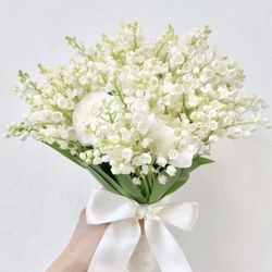Fanfare Florals - Lily of the Valley Bridal Bouquet