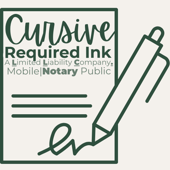 Cursive Required - Notaries Near Me Cursive Required - Notaries Near Me
