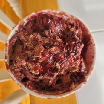 Bruster's Real Ice Cream - Chocolate raspberry truffle... 40% raspberry jam.. - Ice Cream & Frozen Yogurt Near Me - Lilburn, Georgia Bruster's Real Ice Cream - Chocolate raspberry truffle... 40% raspberry jam.. - Ice Cream & Frozen Yogurt Near Me - Lilburn, Georgia