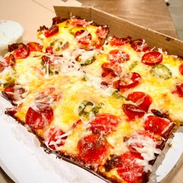 Wrecktangle Pizza