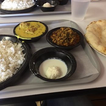 Bombay Cafe - Non veg platter -kheema curry and kadi pakoda(u can choose what u want) roti, rice and desert! - Indian Near Me - Fairfax, Virginia Bombay Cafe - Non veg platter -kheema curry and kadi pakoda(u can choose what u want) roti, rice and desert! - Indian Near Me - Fairfax, Virginia
