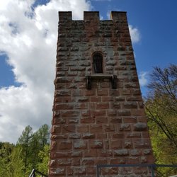 Burgruine Erfenstein - Der Bergfried