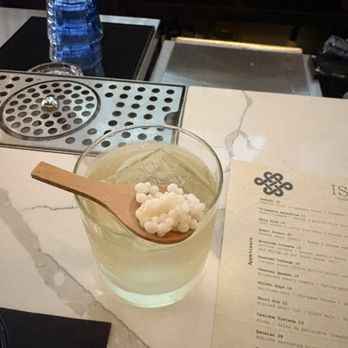Istmo Oaxacan Cuisine - Clarified pina colada - Mexican Near Me - Chicago, Illinois
