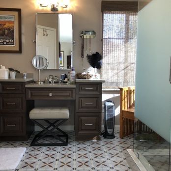 Kenneth Crook DBA Specialty Tile - Bathroom floor and shower stall. - Tiling Near Me Kenneth Crook DBA Specialty Tile - Bathroom floor and shower stall. - Tiling Near Me