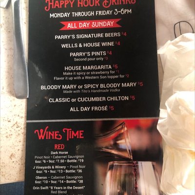 Menu photo 2 Parry's Pizzeria & Taphouse Lubbock, TX Menu photo 2 Parry's Pizzeria & Taphouse Lubbock, TX
