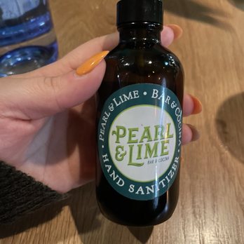 Pearl & Lime - Hand sanitizer for the table!! This is genius during corona. It's the small things. - Latin American Near Me - Quincy, Massachusetts Pearl & Lime - Hand sanitizer for the table!! This is genius during corona. It's the small things. - Latin American Near Me - Quincy, Massachusetts