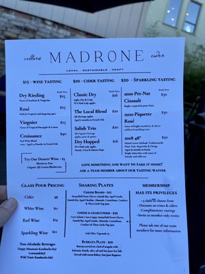 Madrone Wine & Cider Bar by null