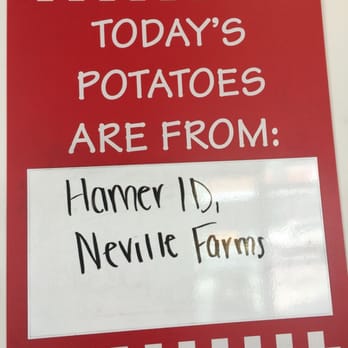 Five Guys - 1/4/15 potatoes of the day - Burgers Near Me - Atlanta, Georgia Five Guys - 1/4/15 potatoes of the day - Burgers Near Me - Atlanta, Georgia