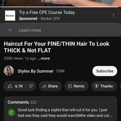 The Kat House Hair Studio - Picture of desired hairstyle