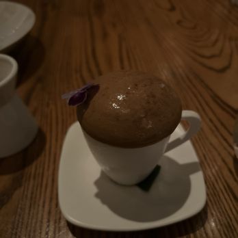 Nobu Dallas - Cappuccino dessert - Japanese Near Me - Dallas, Texas
