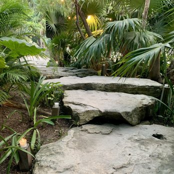 Kitchen Table - View of main stairs to restaurant from front desk @ check-in - Portuguese Near Me - Tulum, ROO Kitchen Table - View of main stairs to restaurant from front desk @ check-in - Portuguese Near Me - Tulum, ROO