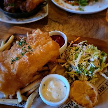 The Dearborn - Fish & Chips "Traditional" Icelandic Cod - New American Near Me - Chicago, Illinois The Dearborn - Fish & Chips "Traditional" Icelandic Cod - New American Near Me - Chicago, Illinois