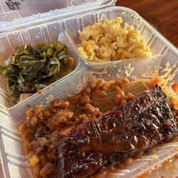 JoJo's Soul Food and Memphis BBQ - The remainder AFTER I ate my fill.