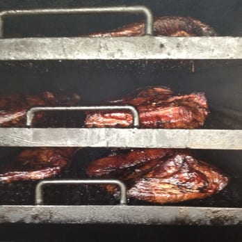 Evett's BBQ - a rack of ribs being cooked - Barbeque Near Me - Uvalde, Texas