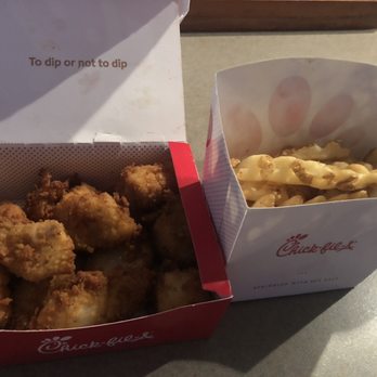Chick-fil-A - Chick-fil-A Nuggets Chick-fil-A Waffle Potato Fries - Fast Food Near Me - Houston, Texas