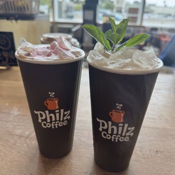 Philz Coffee - Iced Coffee Rose and Fresh Chai - Coffee & Tea Near Me - Torrance, California