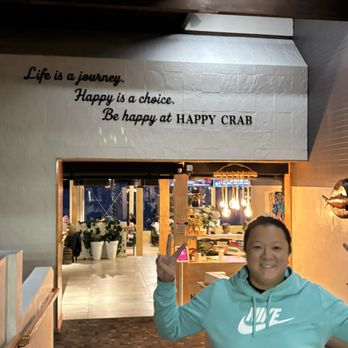 Happy Crab - Beautiful quote - Seafood Near Me - Seattle, Washington Happy Crab - Beautiful quote - Seafood Near Me - Seattle, Washington