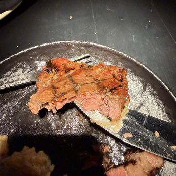 Origen Gilbert - Look at the color here, NO CUT OF STEAK regardless  of whether it's Select, Choice or Prime has ever looked like this. - Steakhouses Near Me - Gilbert, Arizona