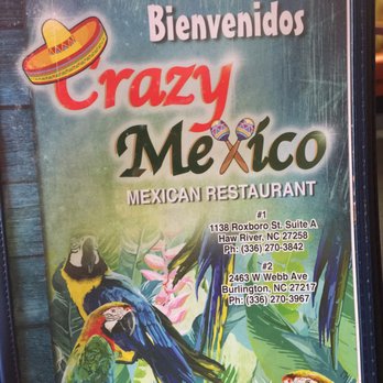 Crazy Mexico - We'll be traveling back to Haw River just for this!!! - Mexican Near Me - Haw River, North Carolina