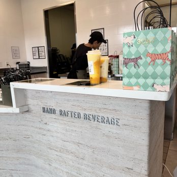 3CAT Handcrafted Beverage - Inside the cafe . Clean and quiet , we love it - Juice Bars & Smoothies Near Me - Tustin, California