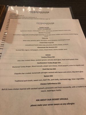 Menu photo 5 Ocean House Tap and Grill Sea Bright, NJ Menu photo 5 Ocean House Tap and Grill Sea Bright, NJ