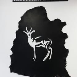 Leather Impact - Sprinbok Logo on Lamb Leather.