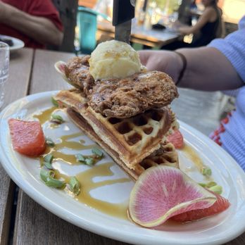 River Pig Saloon - Chicken and Waffle - Sports Bars Near Me - Dallas, Texas