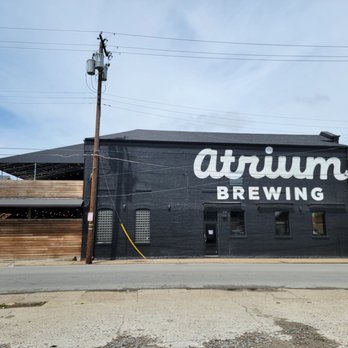 Atrium Brewing - Side shot of the brewery from the Oak Street Parking Lot. - Breweries Near Me - Louisville, Kentucky