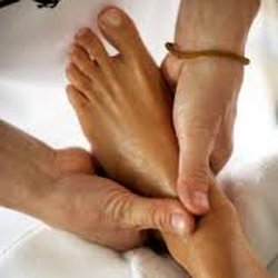 Lotus Thai Massage - Thai Foot Massage ~ a deep relief for your lower legs and feet. Love reflexology!