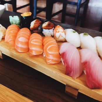 Takohachi Japanese Restaurant - Assortment of nigiri sushi, for only $1 per piece! - Japanese Near Me - Arlington, Virginia Takohachi Japanese Restaurant - Assortment of nigiri sushi, for only $1 per piece! - Japanese Near Me - Arlington, Virginia