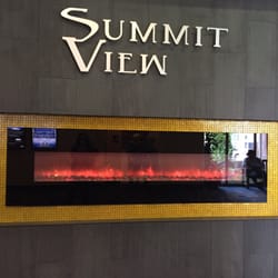 Summit View Lounge - Fake fire