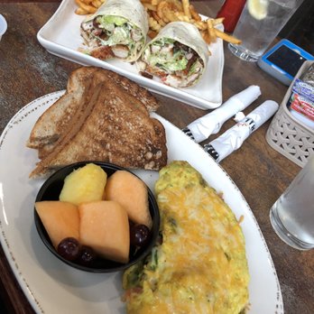 MidTown Grill - The Farmer Omelet and Caesar Chicken Wrap - American Near Me - Wauwatosa, Wisconsin MidTown Grill - The Farmer Omelet and Caesar Chicken Wrap - American Near Me - Wauwatosa, Wisconsin