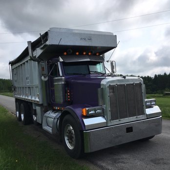 Martin's Mulch - a purple dump truck - Landscaping Near Me - Cambridge Springs, Pennsylvania Martin's Mulch - a purple dump truck - Landscaping Near Me - Cambridge Springs, Pennsylvania