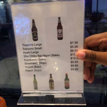 Kaiyo Sushi - Beer menu - Sushi Bars Near Me - Chula Vista, California