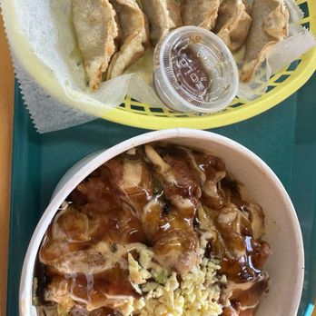 K - Manna - 01. Pork Cup Bap 17.1. Fried Dumplings 6pc - Korean Near Me - Columbia, Maryland