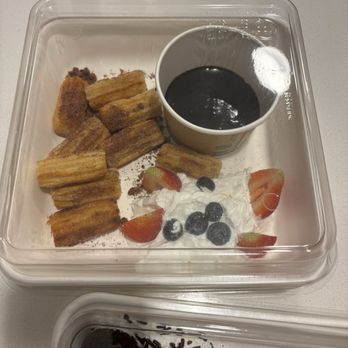Puttshack - The chocolate balls and churro sticks. - Bars Near Me - Columbus, Ohio
