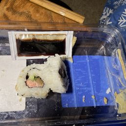 Tiny sushi.