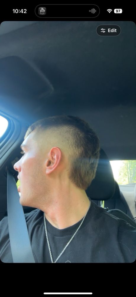 The Classy Edge Barber Shop Logo