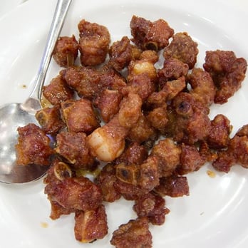 Chef Tony - Haw Fruit Honey Ribs - a mild unique taste. It was okay. - Dim Sum Near Me - Richmond, British Columbia