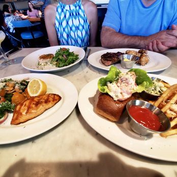 The Collins Small Batch Kitchen - Our dinners.. Lobster Roll, Pork Chop, Salmon and Kale, Crab Cake and Greens - Bars Near Me - Phoenix, Arizona The Collins Small Batch Kitchen - Our dinners.. Lobster Roll, Pork Chop, Salmon and Kale, Crab Cake and Greens - Bars Near Me - Phoenix, Arizona