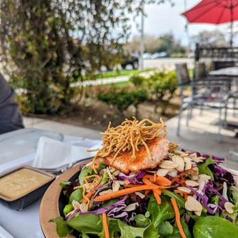 Ramen Hayashi - Crispy Ramen Salad with Salmon - Ramen Near Me - Clovis, California