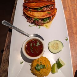 El Papi Real Street Tacos - Patricia sampler