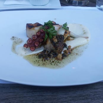 Local Three - Charred octopus with pork belly and cauliflower. - American Near Me - Atlanta, Georgia Local Three - Charred octopus with pork belly and cauliflower. - American Near Me - Atlanta, Georgia
