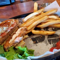 Riley's Roadhouse Bar & Grill - Breaded pork tenderloin