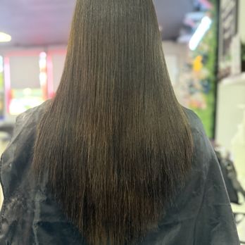 Q Cuts - Chemical hair straightening with cut and color - Hair Salons Near Me - Castro Valley, California