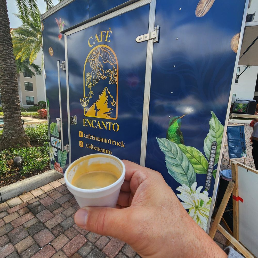Cafe Encanto - COLOMBIAN ESPRESSO - Food Trucks Near Me - Boca Raton, Florida Cafe Encanto - COLOMBIAN ESPRESSO - Food Trucks Near Me - Boca Raton, Florida