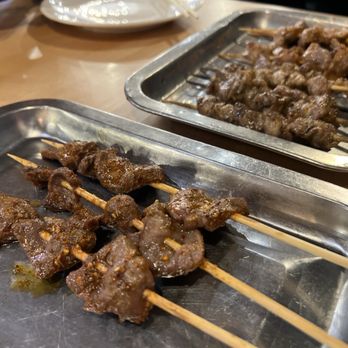 The Fish Man - Beef tongue, chicken gizzard, lamb skewers - Seafood Near Me - Richmond, British Columbia